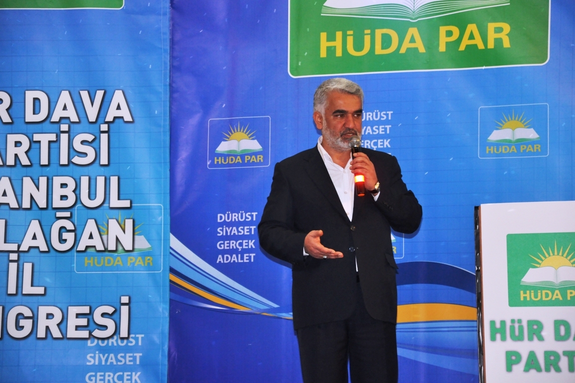 HÜDA PAR İstanbul il kongresi yapıldı